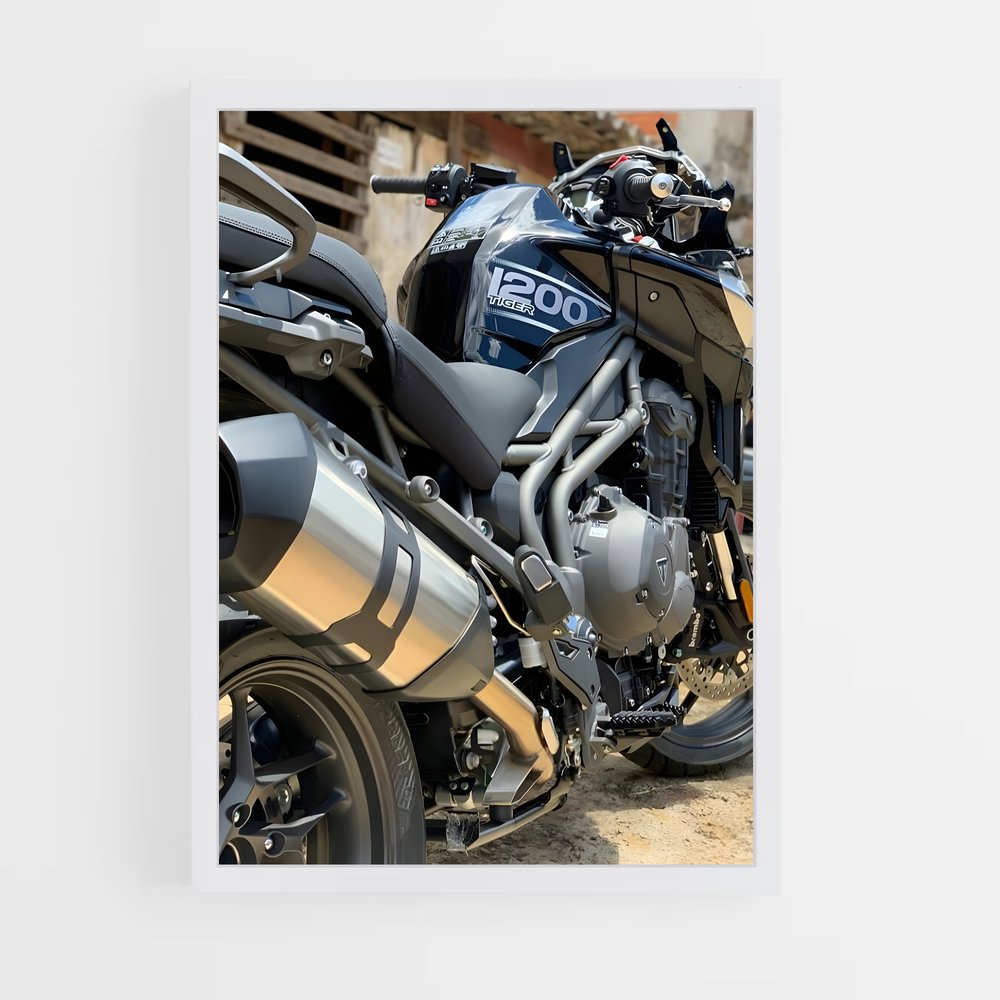 Poster Duo de Motos – affiche Triumph (vue 3)